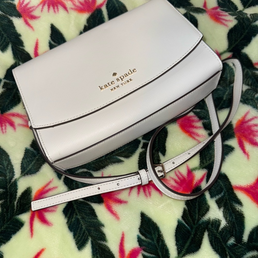 Kate Spade White Crossbody Bag